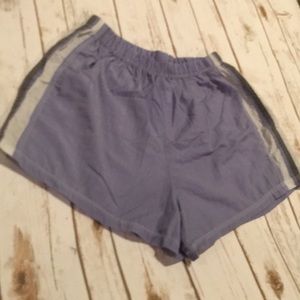 VTG Lavender Purple Track Shorts Women’s Size L